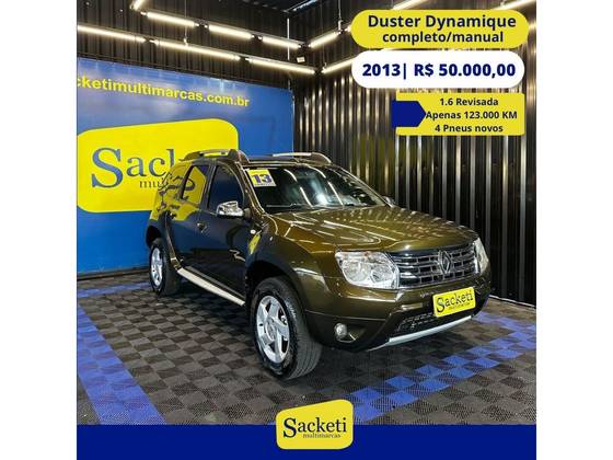 RENAULT DUSTER 1.6 DYNAMIQUE 4X2 16V FLEX 4P MANUAL